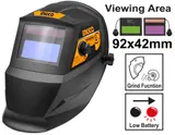 Auto-darkening welding helmet — 1