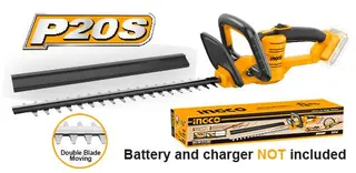Cordless hedge trimmer