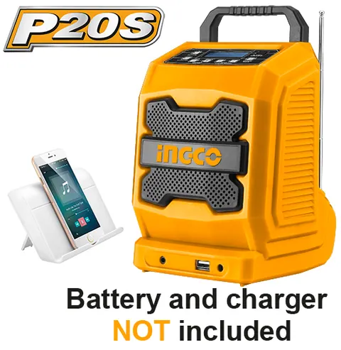Cordless job radio
