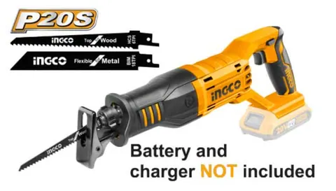 Cordless reciprocating saw — 2