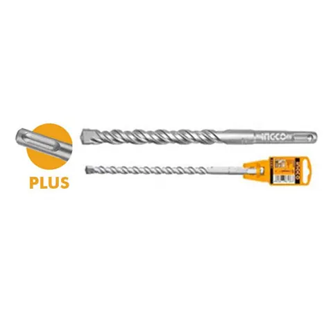 ريشة مثقاب مطرقي SDS PLUS انجكو قياس 6×160 مم بصلابة عالية — 2