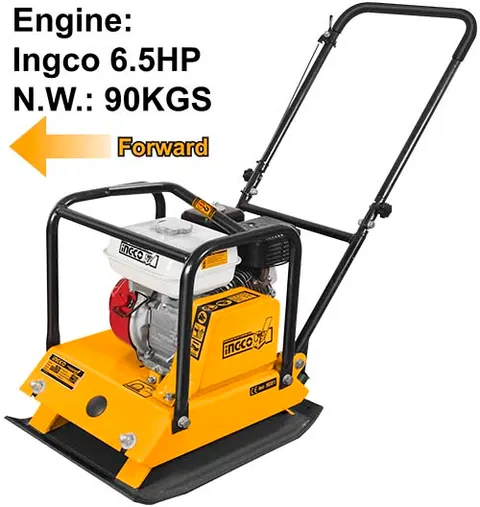 Gasoline plate compactor