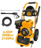 Gasoline pressure washer — 1