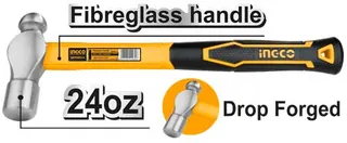 Ball pein hammer