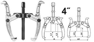 Two jaws puller