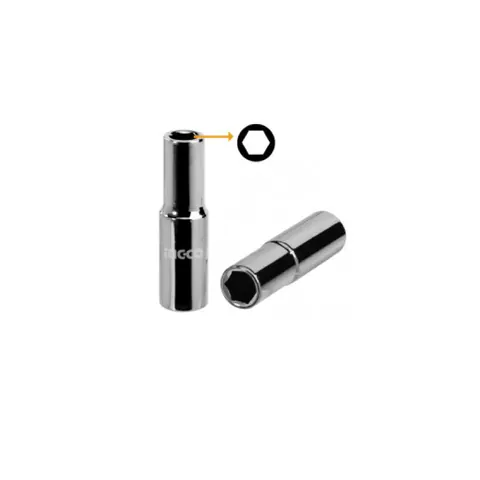 بوكس مفرد طويل 8 ملم من انجكو مقاوم للحرارة وطلاء أسود نيكل — 2
