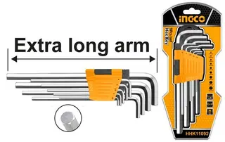 طقم مفاتيح ألن (Hex Key) انجكو 9 قطع