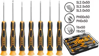 طقم مفكات دقيقة انجكو 7 قطع (Torx)