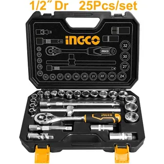 25 Pcs 1/2" socket set