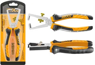 Wire stripping pliers