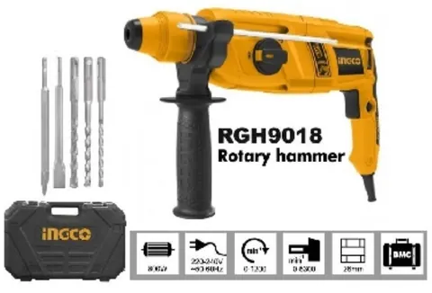 Rotary hammer — 3