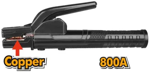 فيديو المنتج: حامل إلكترود (بنسة لحام) انجكو 800A للأعمال الثقيلة