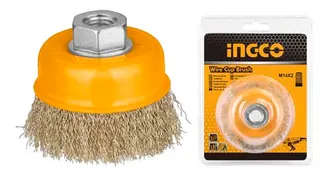 Wire cup brush